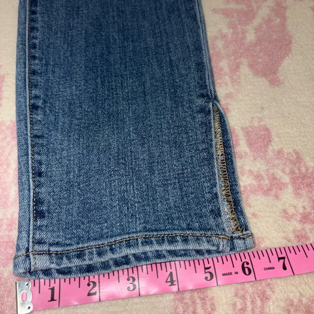 Old Navy High Rise OG Straight-Leg Jeans in Medium Blue Wash Women’s 12